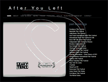 Tablet Screenshot of afteryouleftfilm.com